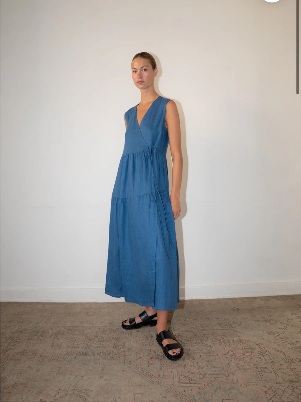Zii Ropa Blanche Dress in Lapis Medium